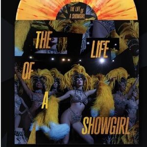 Taylor Swift The Life of a Showgirl: Lovely Bouquet Golden Vinyl Record NEW